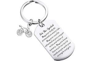 MYOSPARK Cycling Gift Bicycle Keychain Bike Lover Gift Biker Jewelry Gift Cyclist Gift Bike Riding Gift for Biker Racer
