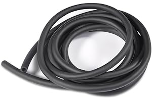 Nimomo Banda elástica de látex Natural, 6 x 9 mm, para Entrenamiento al Aire Libre