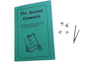 MilesMagic The Swami Gimmick Prediction Magician's Book + 4 Leads for Real Mentalism Magic Trick