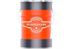 BEKATEQ Betonfarbe Betongrau 5l Bodenbeschichtung & Fußbodenfarbe für außen & innen I Bodenfarbe, Betonversiegelung & abriebfester Bodenbelag für Werkstattboden, Keller, Garage & Industrie BE-700