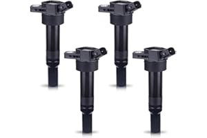 ENA Set of 4 Ignition Coil Pack 1.8L 2.0L L4 Compatible with Hyundai Kia Soul Forte Elantra GT Tucson 2011 2012 2013 2015 2016 2017 2018 Coils for UF651 C1804 273002E000 1788511 GN10633 5C1861