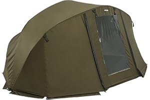 Westlake Overwrap for use with the Particle 1 Man Bivvy, Waterproof, Durable & Spacious, comes complete with Heavy Duty Pegs, Angling & Fishing Shelter, 5000mm HH, Green