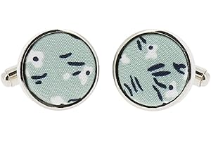 CRAVATESLIM Cravate et Noeud Papillon Homme et Garçon - Pochette costume et Boutons de Manchette - Liberty Vert d'eau - Motif fleuri Vert menthe - Mariage champetre Floral - Cérémonie thème à Fleurs