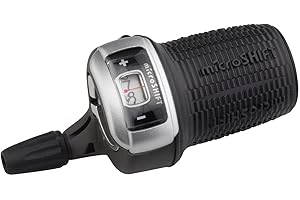 Microshift DS85 Right Twist Shifter 9-Speed Optical Gear Indicator Shimano