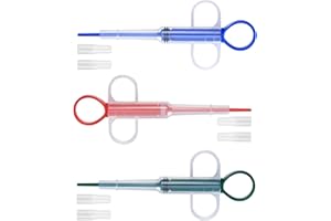 FCSNJH 3 Stück Tabletteneingeber Katze, Tablettengeber für Katzen, Trojaner Katzen, Guardacid Tabletten Katze, Pill Assist Katze, Easy Pills Katze, Tablette Feeder mit Soft-Tip für Katzen und Hunde