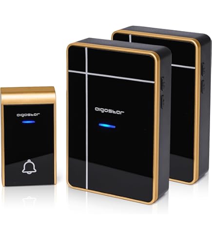 Campanello Wireless Esterno Impermeabile IP55 - 55 Suonerie, Volume Regolabile, Portata 300m - Per Casa, Ufficio E Anziani - Foto 8