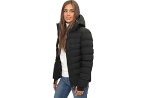OZONEE Damen Winterjacke Jacke Winter Farbvarianten Warm Bomberjacke Steppjacke Wintermantel Kunstfell Daunenjacke Leichte Outdoor Puffer Jacket Gepolstert JS/M769