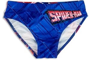 SUN CITY Costume da Mare Ufficiale Marvel Spiderman per Bambino Slip Bagno Piscina 5180