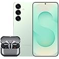 Samsung Galaxy S25 AI Smartphone, 12GB Memory, 512GB Storage, Mint and Galaxy Buds3 Pro, Grey (UK Version)