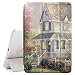 Produktbild Graphic4You Springtime Painting Drawing of a House Design Smart cover Hülle Dünn Tri-Fold Schlank Superleicht Ständer Cover Schutzhülle Tasche für Apple iPad 2017 (9.7")
