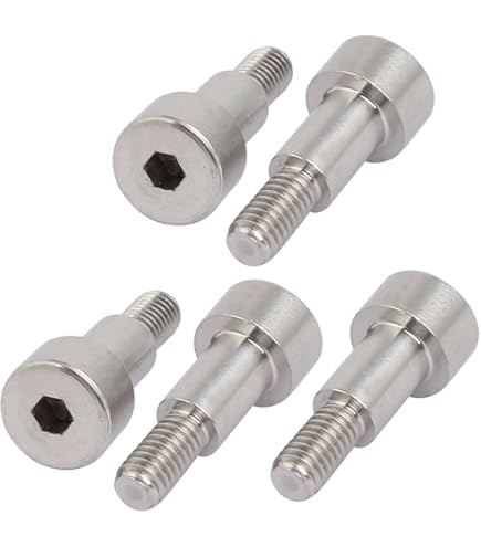 Sourcing Map Schulterschrauben Edelstahl 304 - 16 Stück M3x0.5 15mm