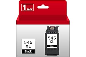 RUDGUZ PG-545XL 545XL Nero Cartuccia d'inchiostro Sostituzione per Canon PG-545 545 Nero per Canon Pixma TR4550 TS3150 MX495 MX490 iP2840 iP2850 MG2550S MG2450 MG2455 MG2550 MG2950 MG2555 MG2555S (1 Nero)