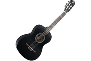 Ortega Guitars 3/4 Konzert Gitarre – Student Series – Fichte, Katalpa, Schwarz (RST5M-3/4BK)