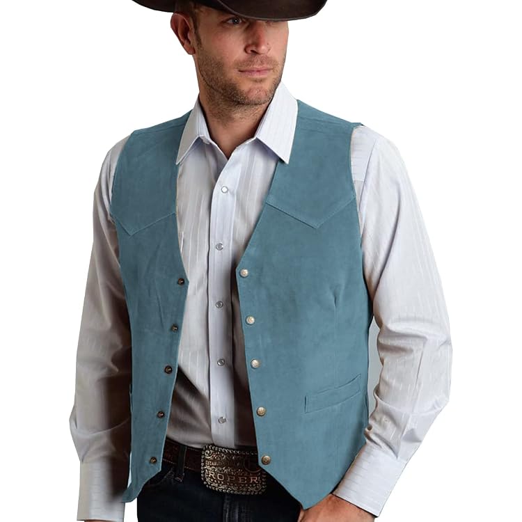 Cowboy Hut Mit Nieten Von WIDMANN – Wilder Westen Partyhut Für Karneval & Mottoparty, Schwarz