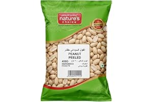 Natures Choice Peanut Peeled - 400 Gm