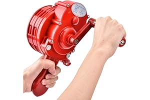 GARSENT Allarme Di Sicurezza Domestico, Allarme Manovella Portatile, Sirena Manuale Portatile Per La Stazione Di Servizio, Aeroporto, Agriturismo Forestale, Hotel, Hotel, Casa Ecc.