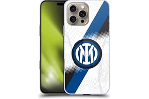 Head Case Designs Licenza Ufficiale Inter Milan Away Kit per Stemma 2023/24 Custodia Cover Dura per Parte Posteriore Compatibile con Apple iPhone 16 PRO Max