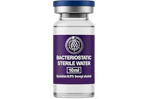TESTED PEPTIDES Bakteriostatisches Sterilwasser - 10 ml - Lösung zur Peptid-Rekonstitution - Bac Wasser 10ml Bakteriostatisches Sterilwasser
