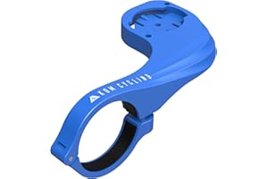 KOM Cycling Garmin - Soporte para bicicleta azul de Garmin Edge Mount diseñado para Garmin Edge 530 y otros modelos de Garmin
