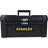 STANLEY Essential 16" Lightweight Tool Box - STST1-75518 | Durable with rust-proof metal latches, removable tray and organize