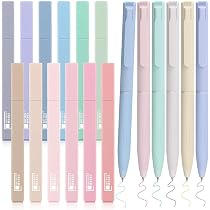 Lot 32 Fournitures Scolaires Aesthetic Pastel - Trousse, Surligneurs, Stylos & Notes Autocollantes