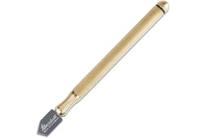 Bohle 5000 - Cortadores de vidrio aceite de corte con mango de latón, plata, 0,0