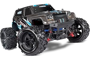 Traxxas LaTrax Teton Nero Brushed 1:18 Auto RC elettrico Monstertruck 4 Ruote motrici (4WD) 100% RTR 2,4 GHz con accumulo, caricatore e batterie per ltrasmettitore