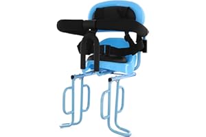 CalmGeek Child Bike Seat Bicycle Rear Mounted Children Seat Carrier for Kids and Toddlers 6M-6Y Hold up to 77lbs