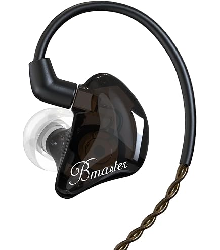 BASN BmasterX In-Ear Monitor – 6-Treiber Kopfhörer Mit Abnehmbarem Kabel, Für Studio & Bühne