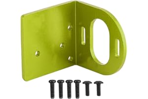 DILWE RC support de montage de moteur en métal Base de siège pour moteur 540 3660 3650 Accessoire RC(Vert)