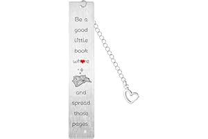 GHLOYZA Funny Bookmarks for Girl Women Bookworm Nerd Bookish Gifts for Book Lovers Friendship Gifts for Women Friends Best Friends Book Readers Reading Gifts