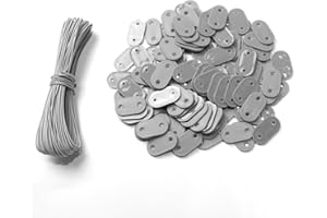 Anbor zest Kit de Fixation Brise-Vue en Gris - 104 pièces - avec Serre-câbles de 20 m et Plaquettes de Fixation pour Balcon, Brise-Vue et Brise-Vue