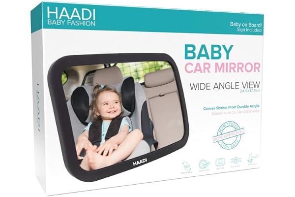 Baby Car Mirror Rear View 360° Adjustable