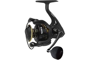 DAM Quick 3, Mulinello da pesca, mulinelli da spinning, pesca a tutto tondo, mulinello ad alta velocità per prestazioni fluide e potenti, Unisex, Nero, 5000