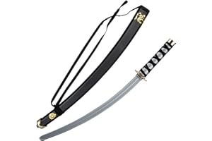 Boland 00660 - Ninja-Schwert mit Scheide, ca. 73 cm lang, Kunststoff, Tragegurt, Samurai, Kämpfer, Säbel, Karneval, Halloween, Mottoparty