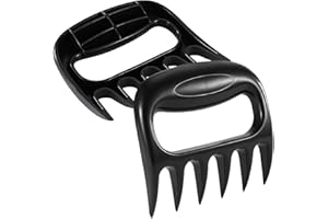 HEWJYDE 2 Pulled Pork Krallen, robustes BBQ Zubehör, Pulled Pork Krallen, für Grillfans und Kochprofis, Pulled Pork Krallen.BBQ Werkzeuge Kochprofis Zubehör Shredder für Fleisch, Küchenwerkzeuge für Grill