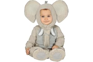 Generique - Elefanten-Kostüm für Babys Baby-Tier-Kostüm grau