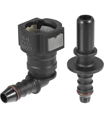 X AUTOHAUX Kraftstoffleitung Verbinder - 2 Stück Schnellverbinder 9,89mm