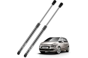 Vepagoo 2Pcs Verins de Coffre pour CITROEN C4 PICASSO I 2006-2013 Vérin de Hayon Compatibles pour 8731P2, 8731T0, 9654433480 Verin Hydraulique