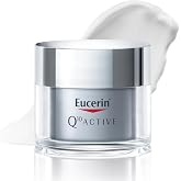 Eucerin Q10 ACTIVE Night Cream (50ml), Anti-Wrinkle and Moisturizing Face Cream for Sensitive Skin, Formula Enriched with Coe