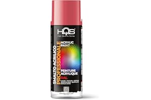 HQS HIGH QUALITY SPRAY HQS Bombe de peinture acrylique, couleurs Ral (Ral 3017 - Rosé)
