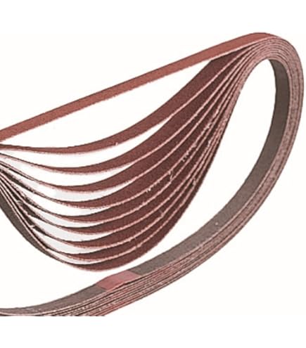 1-1/8" X 21" Sanding Belts 18-Pack - Aluminum Oxide Grits 40-400 For Makita Sanders
