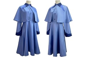 Tlarsun Fleur Delacour Costume for Women Fleur Dresses Halloween Cosplay Costume Classic Uniform Cosplay Full Set