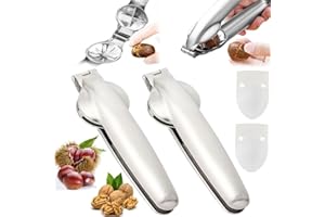 Coffee Life Plus® Kastanien Clip,Maronizange,Chestnut Opener,Edelstahl Maroni Schneider,Kastanienzange,Kastanienöffner,Kastanie Schneider,Maroni Schneider Edelstahl,für Kastanien Nüsse (2 Pcs)