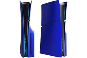 ElitePlay Coque de rechange pour PS5 Bleu cobalt Accessoires pour Playstation 5 Slim Model Disc Edition