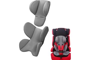 KNOWLIFE Riduttore Sedile Passeggino, Ovetto Seggiolino Auto, Cuscino Seduta Per Seggiolino Auto Bambini, Morbido Cuscino Per Carrozzina Neonato, Cuscino Di Supporto Per Testa E Corpo, Comodo E Traspirante