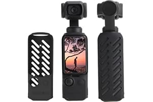 Lemxiee Case für DJI Osmo Pocket 3 hülle,rutschfeste und Abriebfeste Flexible Silikon-hülle für DJI Osmo Pocket 3