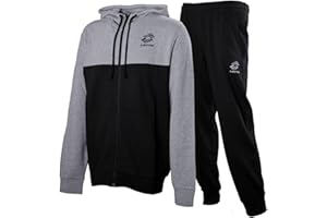 Lotto Tuta Uomo in Felpa Estiva - Tuta Uomo Completa - Sportiva - Estiva - Morbida per il tuo massimo comfort