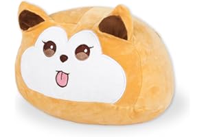 FADCAER Pluszowe poduszki dla kota, pucołowaty, kociak, wypchane zwierzęta, kawaii, kot, miękka zabawka, poduszka do spania, uroczy kot, poduszka dla chłopców, dziewcząt, prezenty urodzinowe, dekoracja domu,