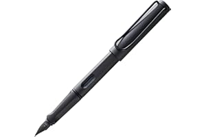 Lamy safari umbra Füller - Füllhalter mit ergonomischem Griff & schwarzer Stahlfeder in Strichbreite M - robuster ASA-Kunststoff - inkl. Tintenpatrone T 10 blau - Rechtshänder